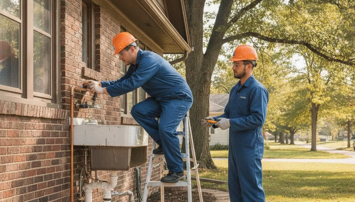 Omaha, NE residential plumbing repair service for leaks, clogs, and pipe fixes