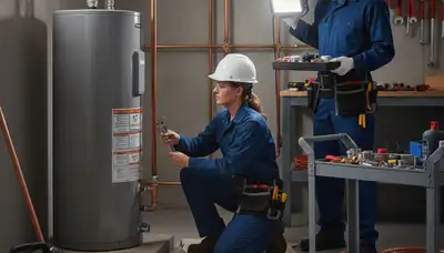 Omaha, NE plumber repairing residential pipes for reliable home plumbing service