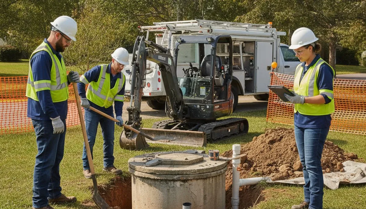Septic repair inspection for Omaha, NE homes by On Call Plumbers