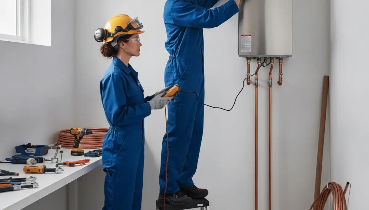 Tankless water heater installation for Omaha, NE homes by On Call Plumbers