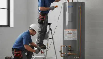Water heater repair technician serving Omaha, NE homes with fast, reliable plumbing service